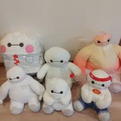 ★エコメルカリ便限定　ベイマックス　ぬいぐるみ 6点セット　まとめ売り