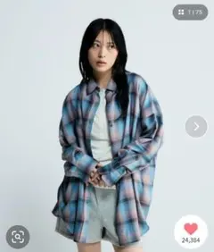 ポン様専用 ジーナシス JEANASIS アソートチェックシャツ