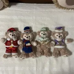 ダッフィー ぬいバ 4匹セット