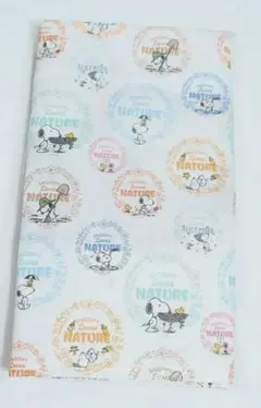 スヌーピーランチバッグ　NATURE柄　トートバッグ　アオキ