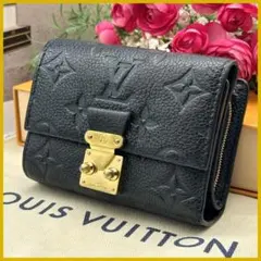 極上 ルイヴィトン モノグラムアンプラント サラ メティス 財布 A392 