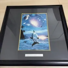 「イルカ」 「Christian Riese Lassen Christian Riese Lassen イルカの絵画 - メルカリ