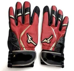 と*う様 ミズノ グローバルエリート 打撃・守備手袋セット 手首サポーター付き