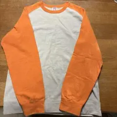 SHIPS オレンジ/クリーム M トレーナーのサムネイル