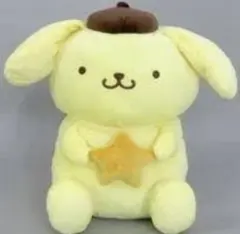 未使用品、ポムポムプリン ぬいぐるみサンリオ当りくじ