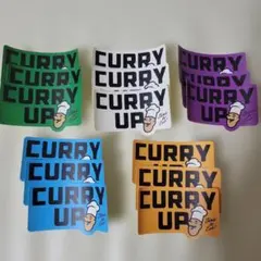 CURRY UP ステッカー　５種類×3