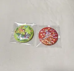 DisneyCharacters刺繍缶バッジビスケット2 バンビ リメンバーミー