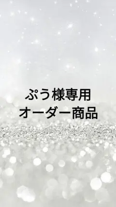 ぷう様オーダー商品