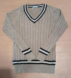 JOURNAL STANDARD relume ケーブル編み Vネックセーター