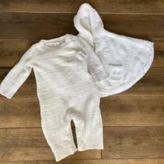 ジェラートピケ　ロンパース　ポンチョ　ベビー　70〜80