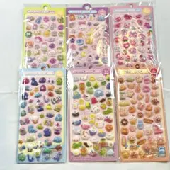 178♡ボンボンドロップシール　6点まとめ売り　ズートピアシール　おまけ付　3D