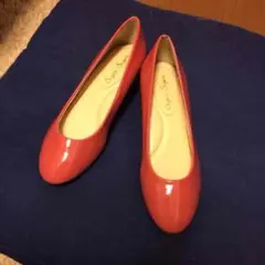 未使用　エナメルパンプス