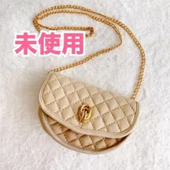 【新品】ミニポシェット キルティング チェーンバッグ ミニショルダーバッグ　鞄