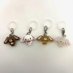 しろうさ　くろうさ　めじるしアクセサリー　4種セット