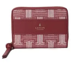 ランバン❣️新品　ラウンドファスナー折財布【ジーンＰ】　LANVIN