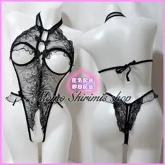 NA513セクシーランジェリ チャイナ服 レオタード シースルーオープンクロッチ