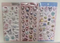 サンリオ ぷっくりシール ３枚セット