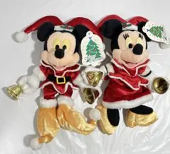 ディズニーランド　クリスマス　15周年　ミッキー　ミニー　ぬいぐるみ