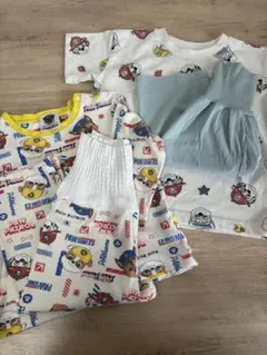 パウパトロール ベビー パジャマ セット 90 95 半袖 長袖 腹巻き