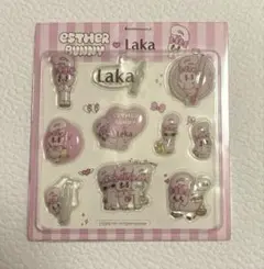 【当日発送】Esther Bunny x Laka コラボ 3Dボリュームシール