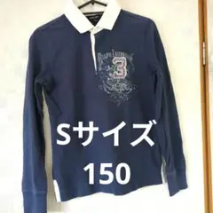 ラルフローレン 00s 希少 Y2K 平成 長袖 ポロ S 150