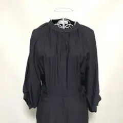 ダグ付 ESCARオールインワン オフショルダー ブラック