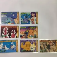 ポケットモンスター アニメ コレクション14枚セット バンダイ 1999 美