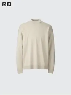 UNIQLO U メリノブレンドモックネックセーター