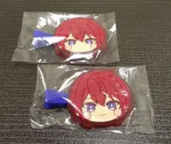 あんスタ 前髪クリップ 朱桜司 2点セット