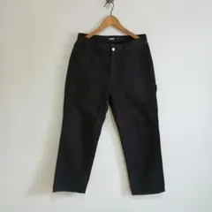 ま*ん様 XLARGE エクストララージ ペインターパンツ 32 黒 ブラック