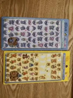 【正規品】ディズニーボンボンドロップシール　ミニ　　　　スティッチ　プーさん