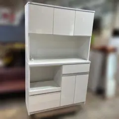 松田家具 レンジボード ガロⅡ キッチンボード 食器棚 白家具 松田家具 レンジボード ガロⅡ キッチンボード 食器棚 白家具 - メルカリ