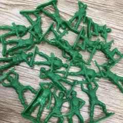 ディズニー グリーンアーミーメンリアルサイズフィギュア 正規品 20体セット