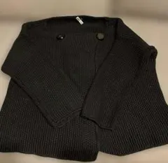 SARTORIA BENETTON ニット 7分袖 ブラックのサムネイル