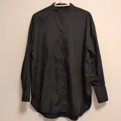 黒いバンドカラー長袖シャツ　COLONY2139 Мサイズ　美品