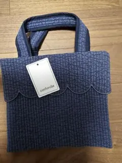 conforobe キルティング レッスンバッグ ネイビー - メルカリ
