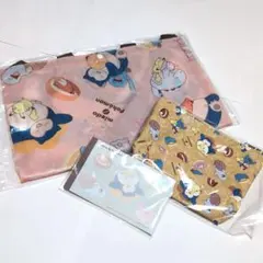 ポケモン【ミスド】福袋2024 エコバッグ　ポーチ　メモ帳　3点セット