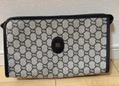 超美品 OLD GUCCI PLUS PVC セカンドバッグ グッチプラス 希少