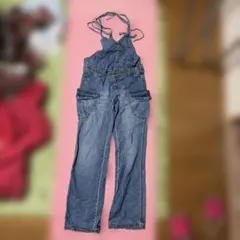 MIREINA デニムサロペット　オーバーオール　オールインワン綿100%