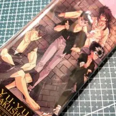平成　レトロ　幽遊白書　缶　ペンケースのサムネイル