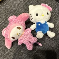 マイメロディ＆ハローキティ ぬいぐるみセット