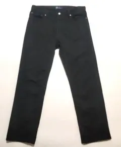 GAP ギャップ ブラックデニム ストレート ブラックジーンズ 33
