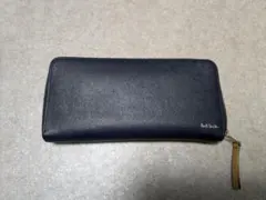 Paul Smith ネイビー 長財布