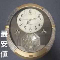 シチズン 掛時計 リズム時計電波時計　4MN430-0 動作確認済み