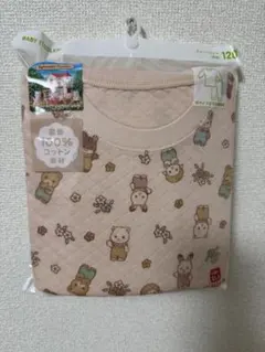 【新品未使用】ユニクロ120サイズ キルトパジャマ シルバニア