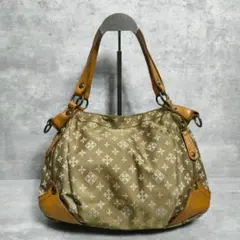 【美品】russet ラシット モノグラム柄 ハンドバッグ