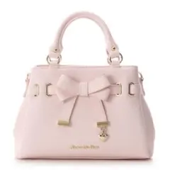 ハンドバッグサマンサベガ　Samantha Vegaフロントリボンバッグ ピンク