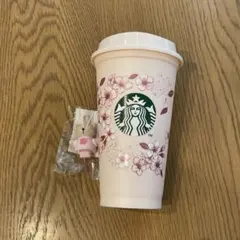 スタバ SAKURA 2026リユーザブルカップ473ml キャップ ベアリスタ