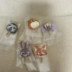 ズートピア2 アイスキャンディーチャーム 5点セット ガチャ