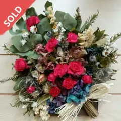 ご確認用です☆フレームブーケ(中)28cm